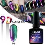 9D Cat Eye gel polish canni soak off Magic colourful 05